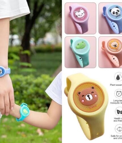 1 Pc Kid-Friendly Mosquito Repellent Wristband | Anti-Repellent Mosquito Band For Kids (Random color)