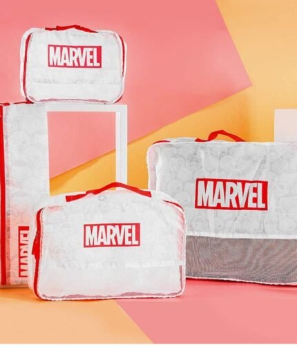 4 PCs Set MARVEL- Travel Storage Bag
