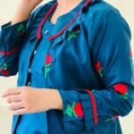 Silk Fancy Gown 3pc
