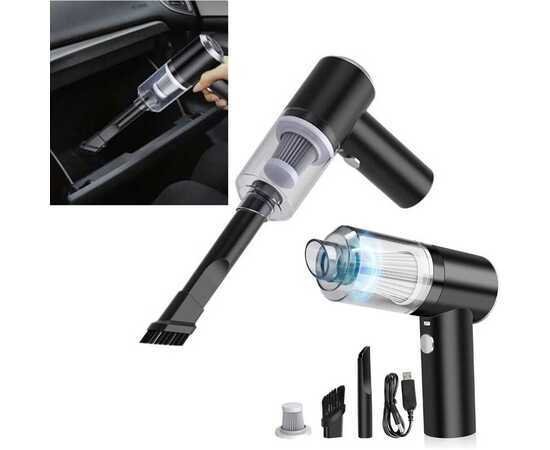3 In 1 Portable Vacuum Cleaner Wireless Hand-held Cleaning For Car Home (pc As-228)
