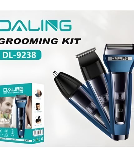 Daling 3 in 1 Multi-Function Purpose Intelligent Anti-Hairpin System Portable(DL-9238)