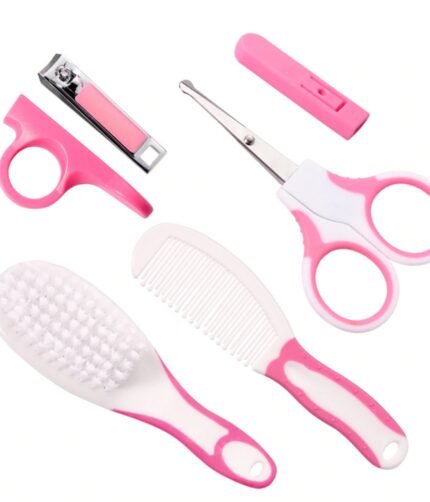 6 Pcs Baby Grooming Practical Clipper Trimmer Convenient Daily Baby Hair Brush Baby Care Kit