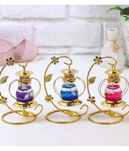 Retro 6 Inch Marine Style Jelly Decorative Candle Scented Wedding Candle Home Decor