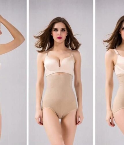Women High Waist Shapewear Seamless Tummy Control Body Shaper Panty